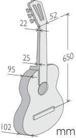 Alhambra 5P - Klasik Gitar - 4