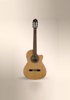 Alhambra Mod 3C-CT-E1 Cutaway Elektro Klasik Gitar - 1