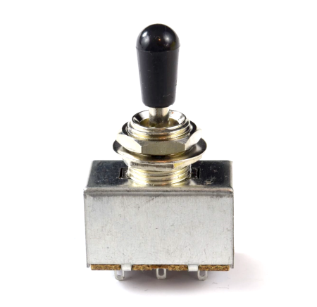 ASK TGS201-CR Kutu Gibson Les Paul Stil Toggle Switch Chrome - ASK-M