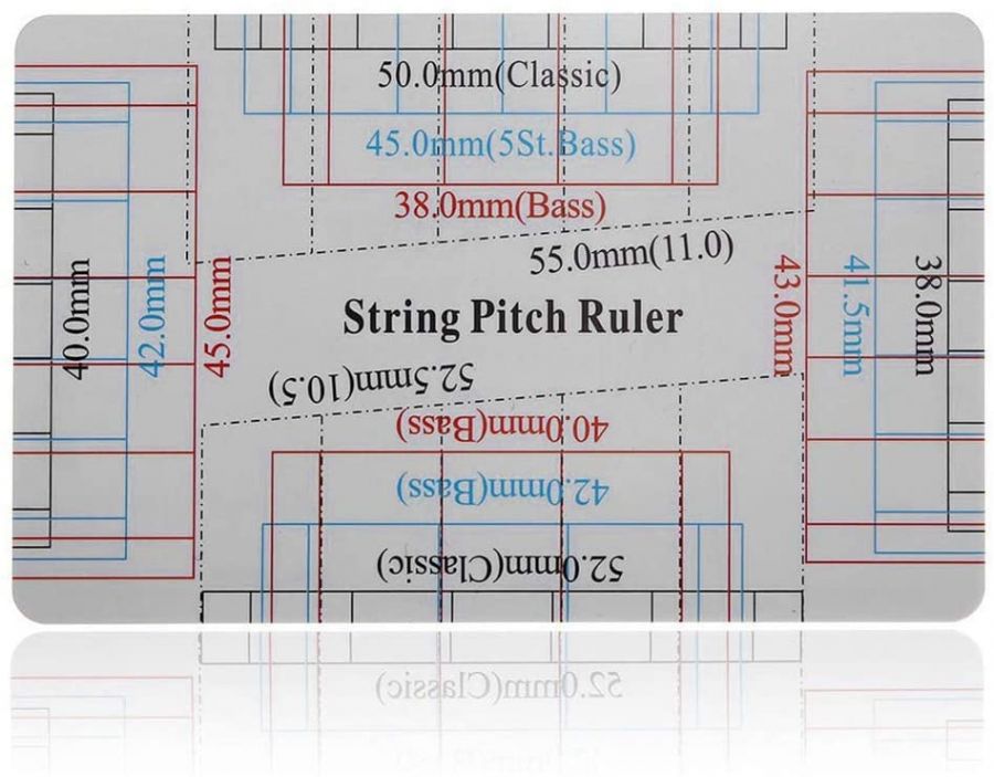 Baroque Fritz Ruler Tel Yükseklik Ayar Cetveli-PVC - 2