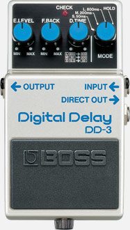 Boss DD-3 Digital Delay Pedalı - 1