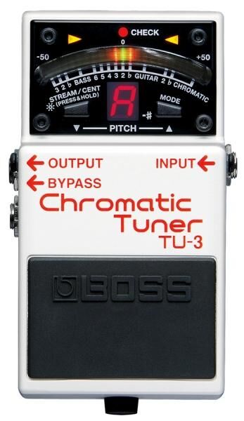 Boss TU-3 Chromatic Pedal Tuner (Bas & Elektro Gitar İçin) - 1