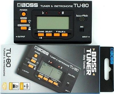 Boss TU-80 Tuner & Metronom LCD - 2