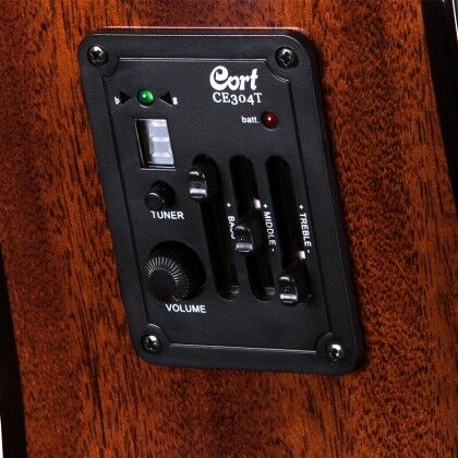 Cort AD810E-OPW Orijinal Kılıflı Elektro Akustik Gitar Naturel - 4