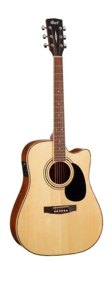 Cort AD880CE NSW- Naturel Satin Elektro Akustik Gitar - 1