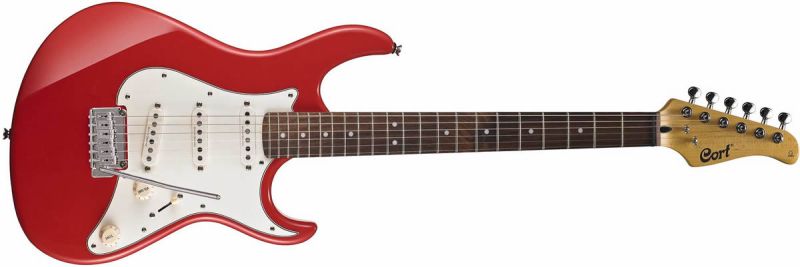 Cort G240 Scarlet Red Elektro Gitar - 1