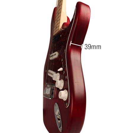 Cort G100OPW Open Pore Walnut Elektro Gitar (S-S-S) - Thumbnail