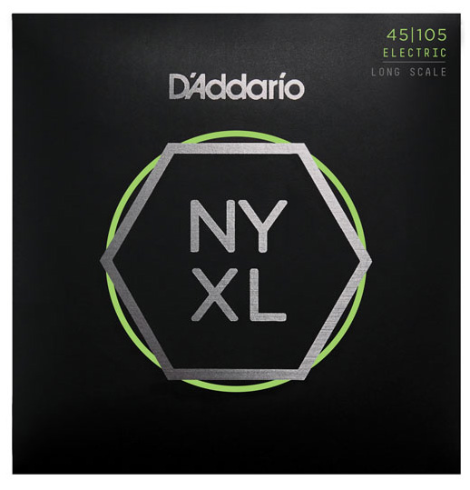 D’Addario NYXL45105 4 Telli Bas Gitar Tel Takımı Long Scale (45-105) - 1