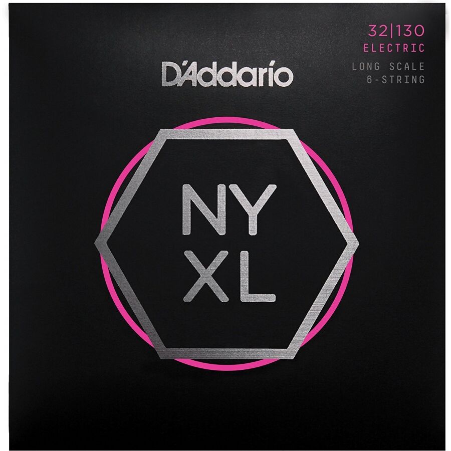 D’Addario NYXL32130 6 Telli Bas Gitar Tel Takımı Long Scale (32-130) - 1