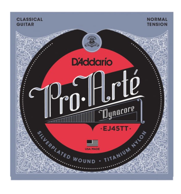 D-Addario EJ45TT Pro-Arte Tıtanıum Klasik Gitar Teli - 1