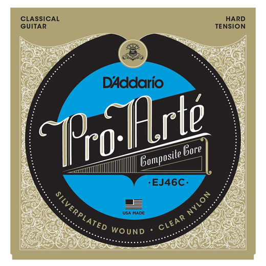 D'Addario EJ46C Pro-Arte Composite, Hard Tension Klasik Gitar Takım Tel - 1