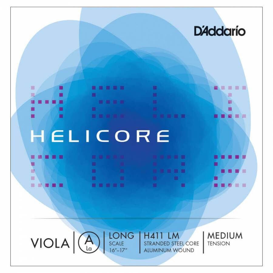 D'Addario Helicore H411 LM Viyola Tek La (A) Teli - 1