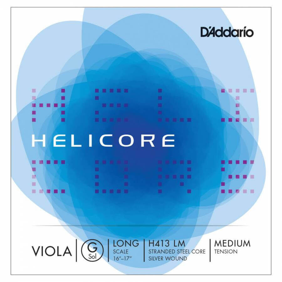 D'Addario Helicore H413 LM Viyola Tek Sol (G) Teli - 1