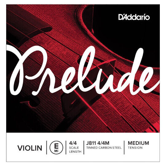 D′Addario Prelude J811 Medium 4/4 Keman Tek Mi (E) Teli - 1