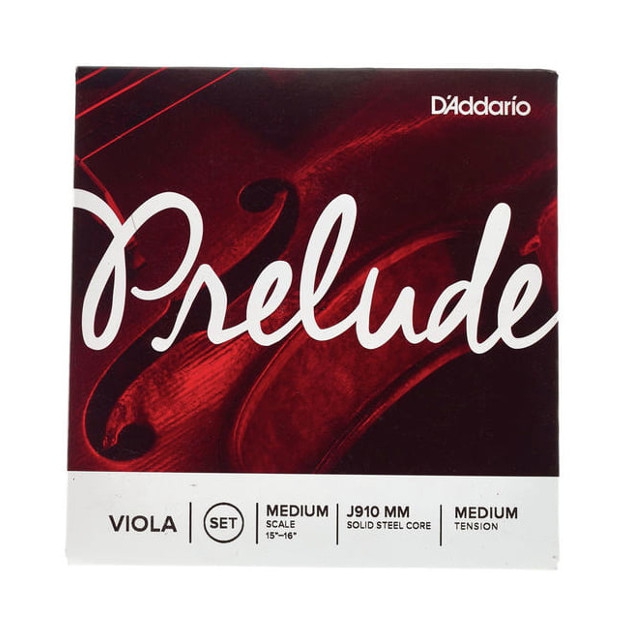 D'Addario J910 MM Prelude Medium Tension Viyola Tel Takımı - 1