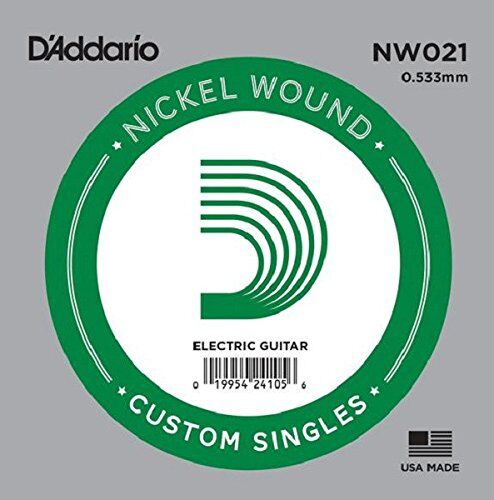 D'Addario NW021 Nickel Wound Elektro Gitar Tek Tel - 1