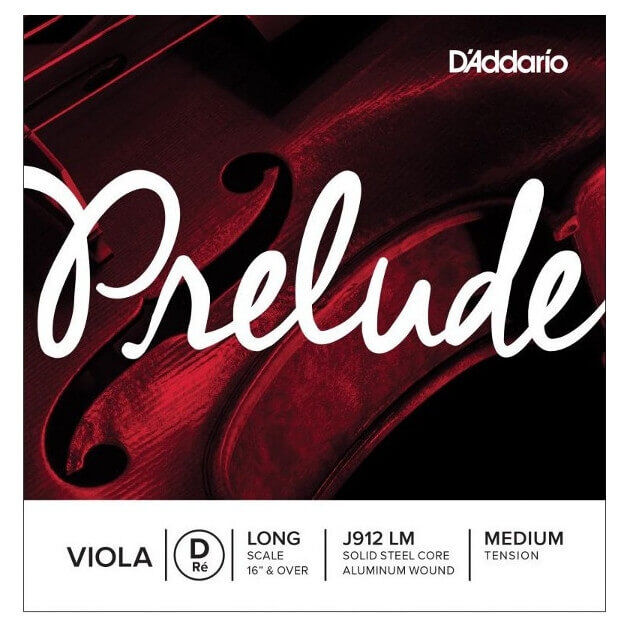 D'Addario Prelude J912 LM Viyola Tek Re (D) Teli - 1