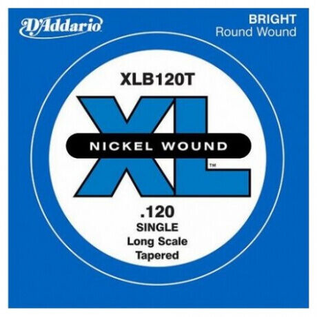 D'Addario XLB120T Tek Bas Gitar Teli (120T) - 1