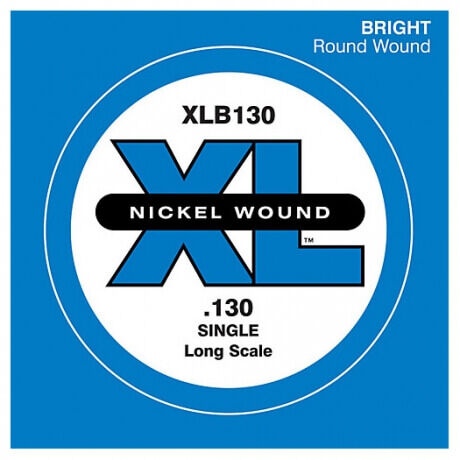 D'Addario XLB130 Tek Bas Gitar Teli (130) - 1