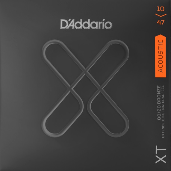 D'Addario XTABR10-47 Extra Light Akustik Gitar Tel Takımı - 1