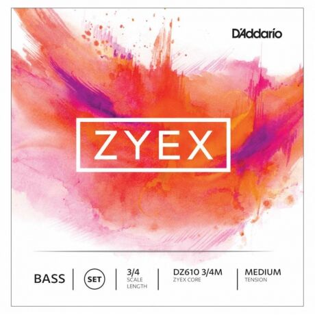 D-Addario Zyex DZ610 3/4M Kontrabas Teli - 1