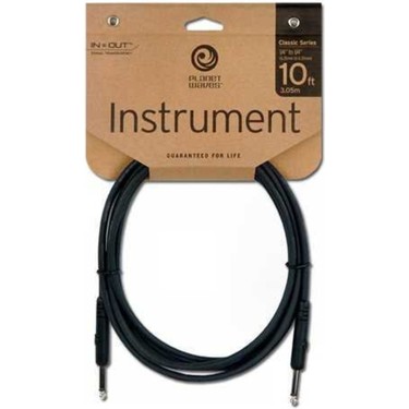 Planet Waves PW-CGT-10 3 Metre Enstrüman Kablosu - DAddario