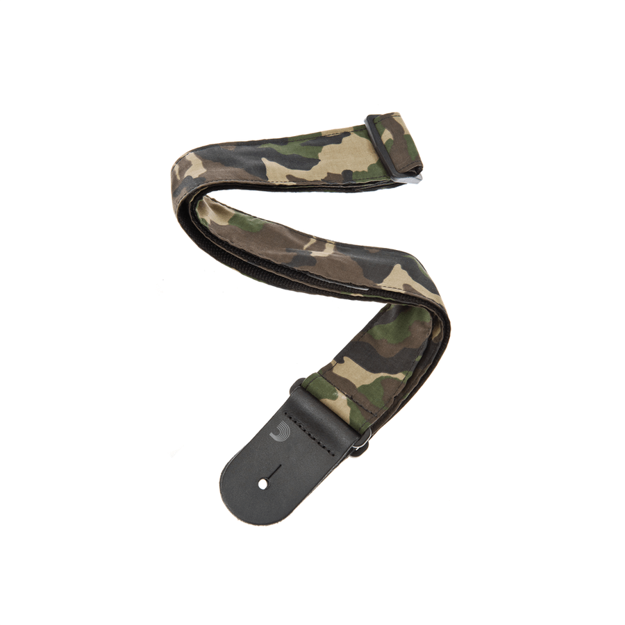 PlanetWaves Camouflage Nylon Woven Gitar Askı/Strap - 1