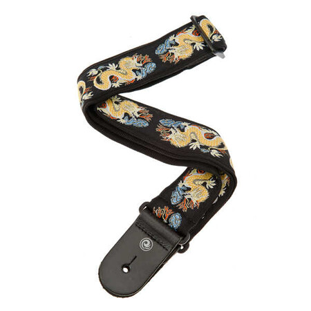 PlanetWaves Dragon Dokuma Gitar Askı/Strap - 1