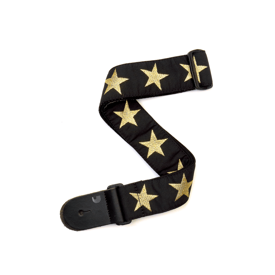 PlanetWaves 20T05 Gold Star Nylon Woven Gitar Askı/Strap - 1