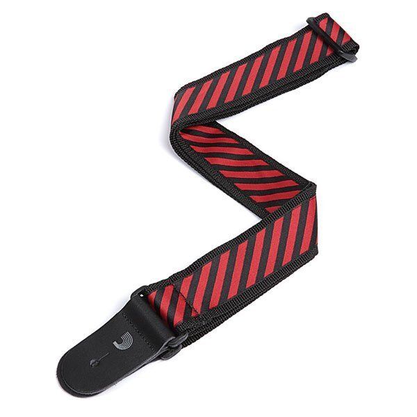 PlanetWaves Jaquard on Polyopro Red Gitar Askı/Strap - 1