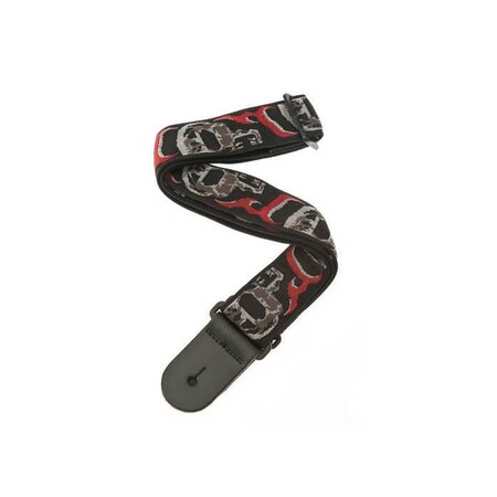 PlanetWaves Skull Gitar Askı/strap - DAddario