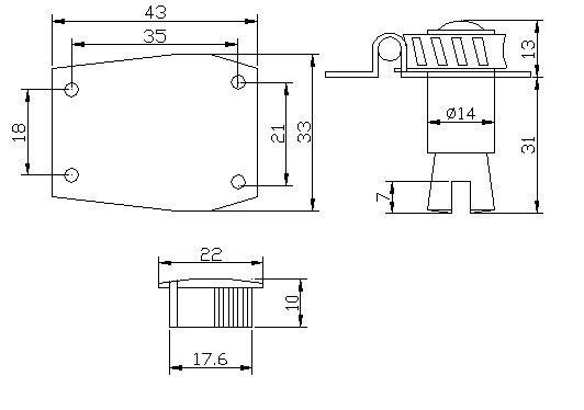 DerJung DJ230N 2 Sağ- 2 Sol (2+2) Jazz Stil Mat Nikel Bas Gitar Burgu Takımı - 2