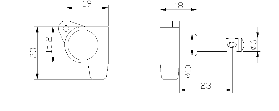 DerJung DJ333C-M9-LH Tek Sıra Sol Dizilim Elektro Gitar Burgu Takımı - 2