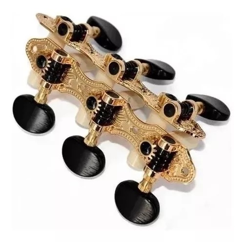 Derjung DJ405GK-A2B Gold Klasik Gitar Burgu Takımı - 1