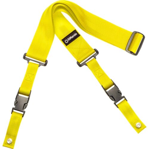 DiMarzio DD2200Y YellowNylon ClipLock Kilitli Askı - 1