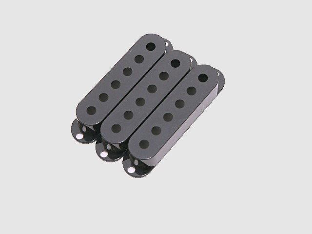 DiMarzio DM2001BK Black Strat Pickup Cover - 1