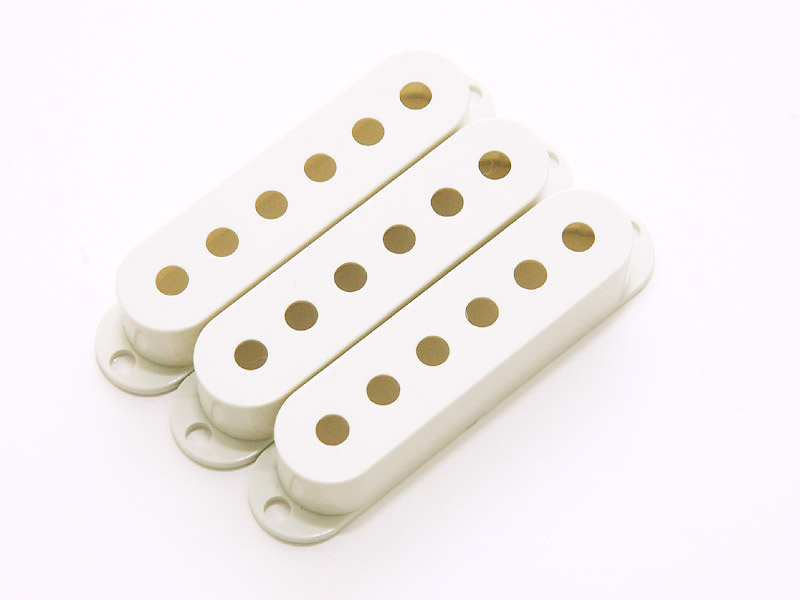 DiMarzio DM2001WH Strat Single Coil Pickup Cover - 1