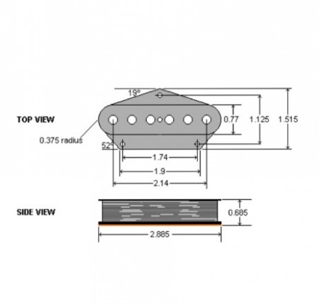 DiMarzio DP184BK Chopper Single Humbucker Manyetik - 2