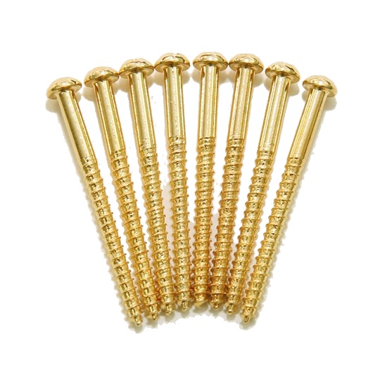 DiMarzio FH1500G P Bass Height Screws Gold (8) Bas Manyetik Vida Seti - 2