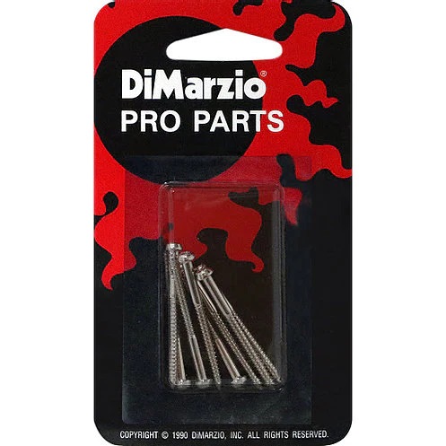 DiMarzio FH1501C J Bass PU Height Screws Nickel (8) J Bass Manyetik Vida Seti - 1