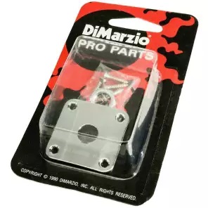 Dimarzio GG1400C Kare Jack Plate Chrome - 2