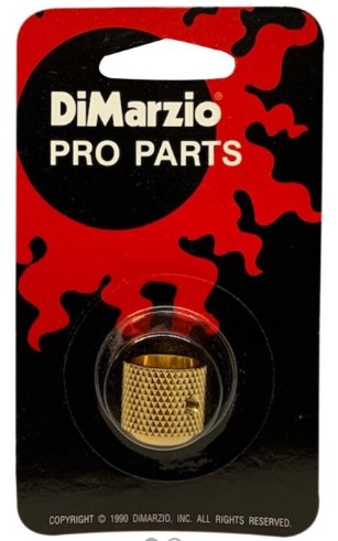 Dimarzio DM2110G Barrel Dome Knob Gold - 1