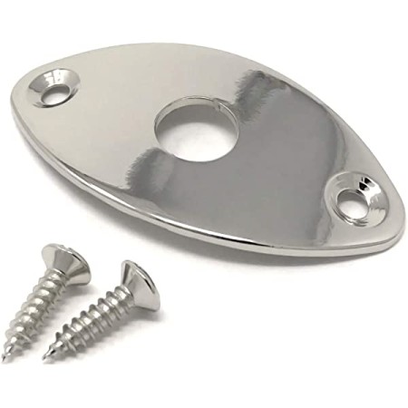 Dr.Parts JP1/CR Chrome Oval Jack Plate - Dr-Parts