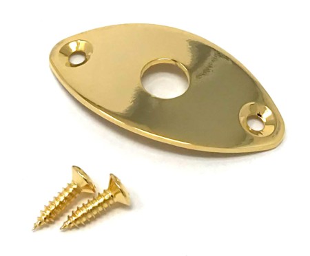 Dr.Parts JP1/GD Gold Oval Jack Plate - Dr-Parts