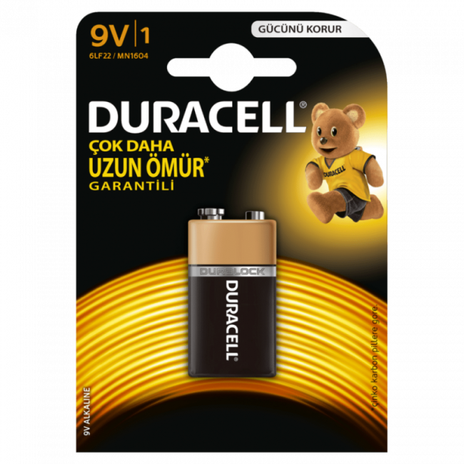 Duracell 6LP3146 9 Volt Pil - 1