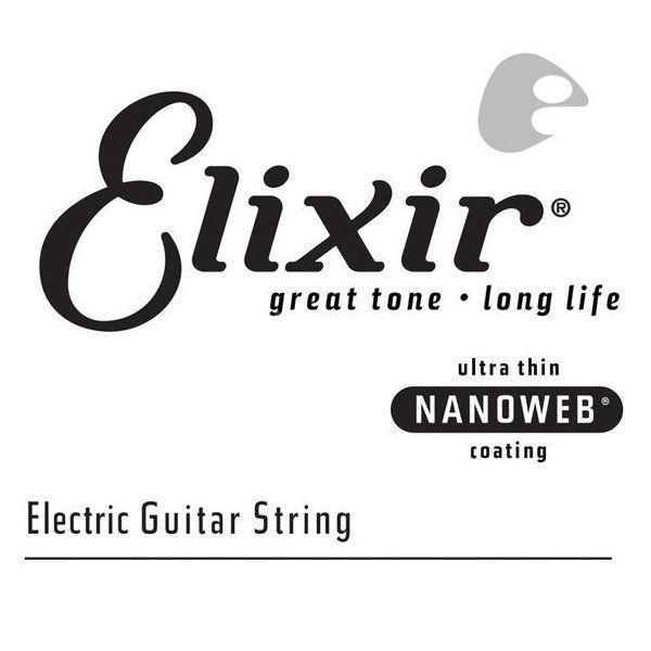 Elixir 13022 Nanoweb Elektro-Akustik Tek Tel - 1