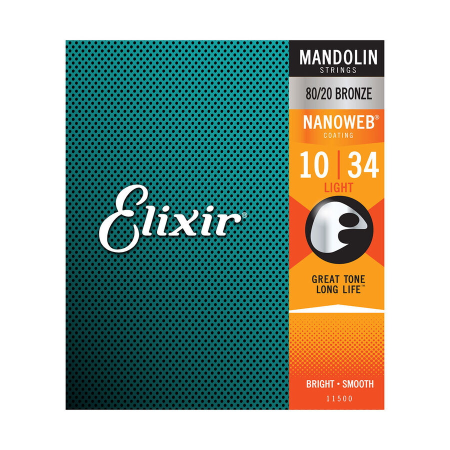 Elixir Nanoweb 11500 Mandolin Teli (10-34) - 1