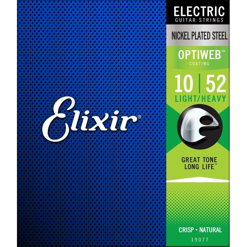 Elixir Optiweb (10-52) Elektro Gitar Tel Takımı - 1