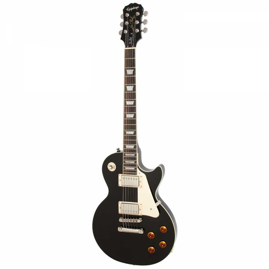 Epiphone ENSEBCH1 Les Paul Standard Elektro Gitar (Ebony) - 1