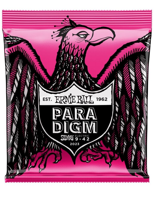 Ernie Ball 2023 Super Slinky Paradigm 09-42 Elektro Gitar Teli - 1